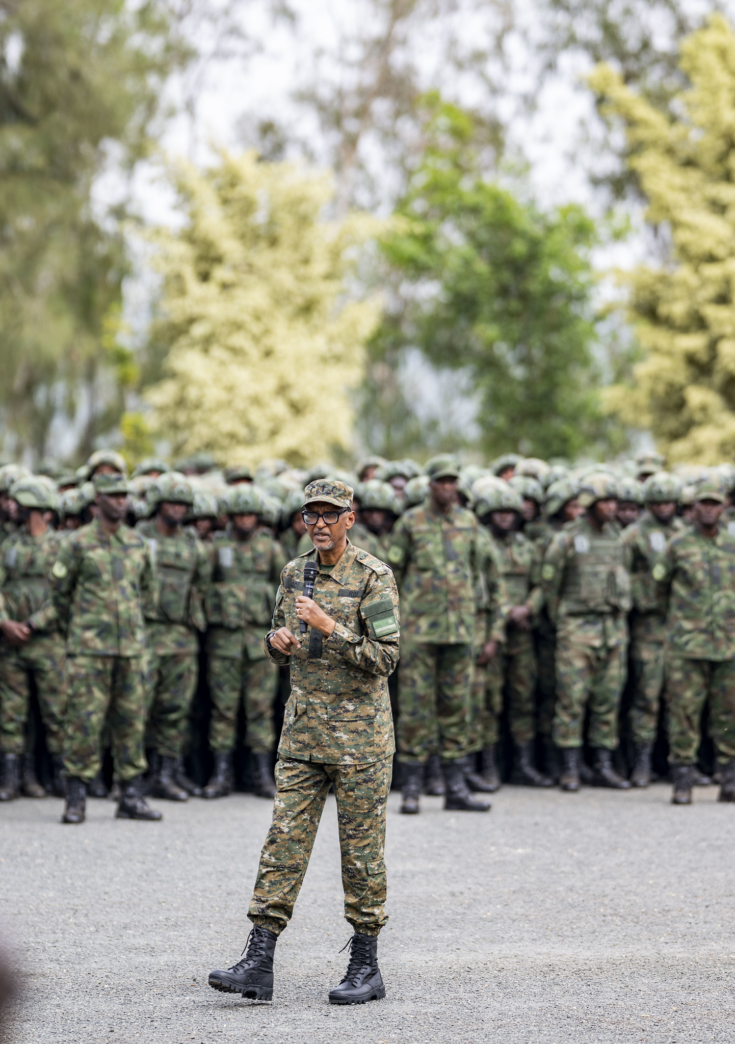 President Kagame interacts with RDF, RNP and RCS Officers | Gabiro, 25 August 2025